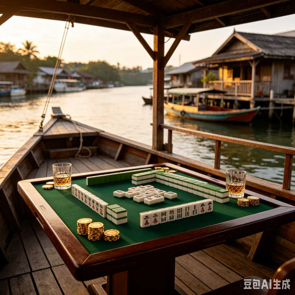 camping leisure mahjong set