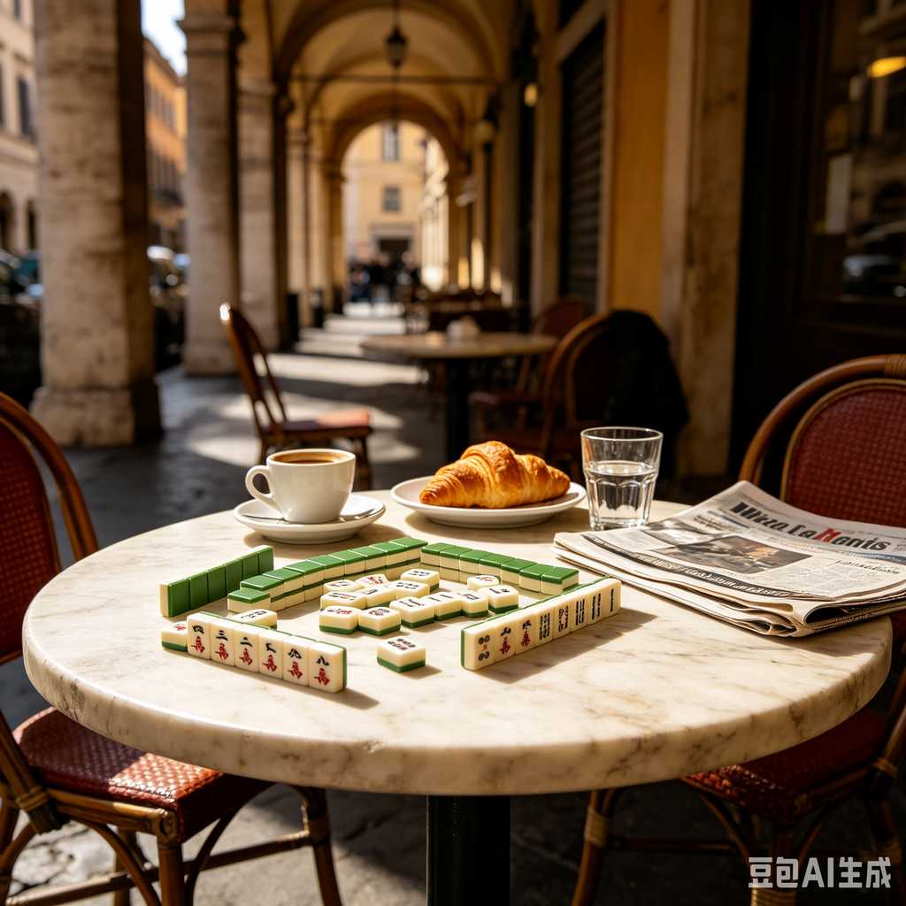 lightweight mahjong tile set