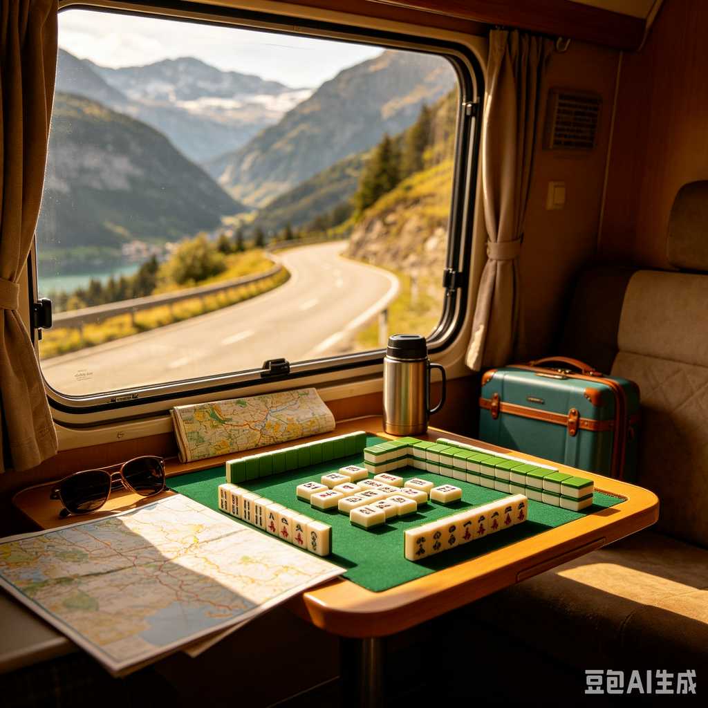 modern oriental mahjong set