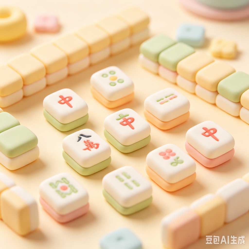 fine polished mahjong set