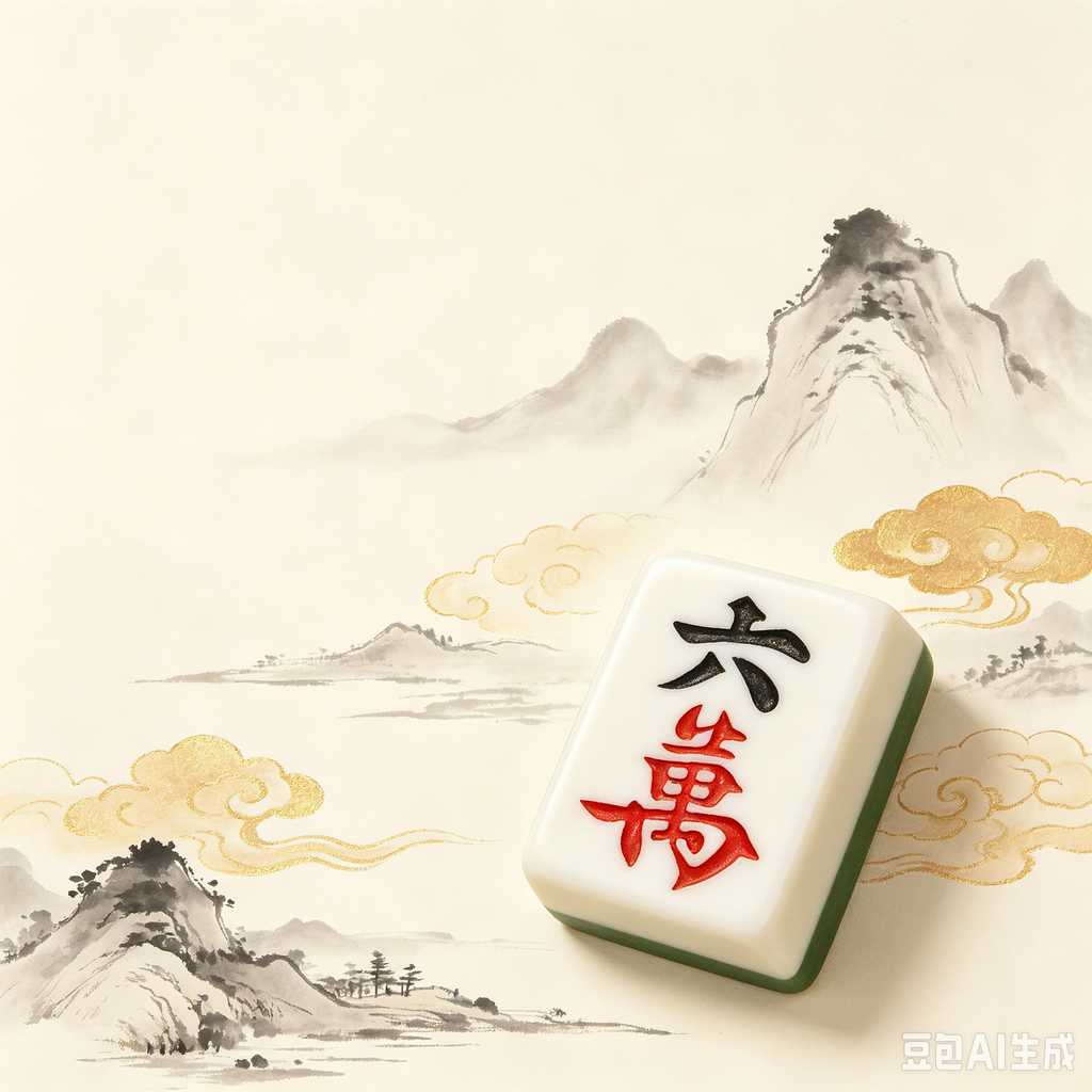 transparent mini mahjong set