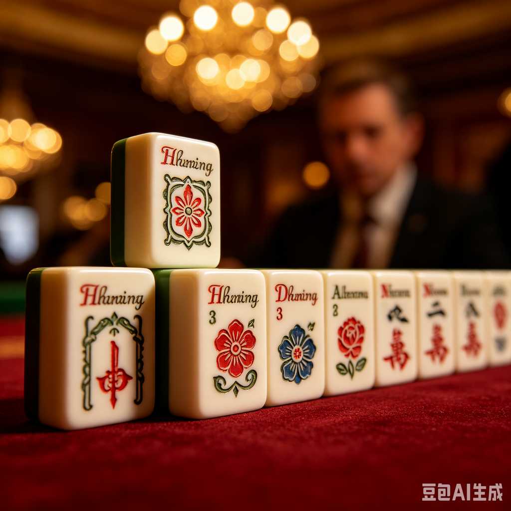 real wood mahjong set